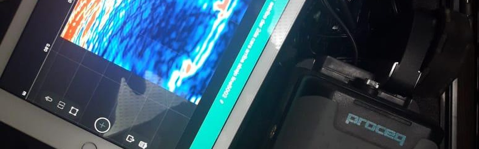 Ensaio nao destrutivo com equipamento de escaneamento
