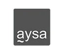Logotipo da AYSA, cliente do Grupo CIMHE