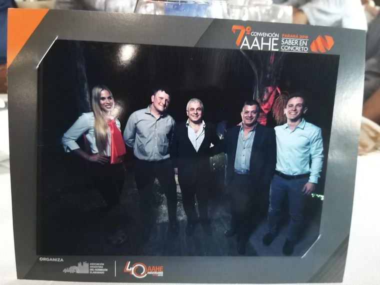 Equipe do Grupo CIMHE em evento