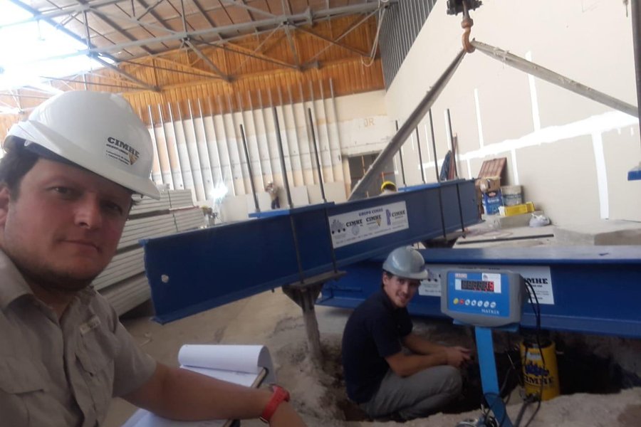 Equipamento de placa de carga estática para solos