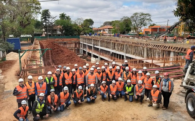 Obra de grande porte atendida pelo Grupo CIMHE