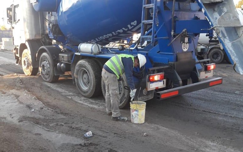Concreto usinado em obra atendida pelo Grupo CIMHE
