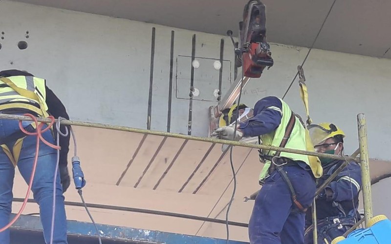 Inspecao em obra atendida pelo Grupo CIMHE